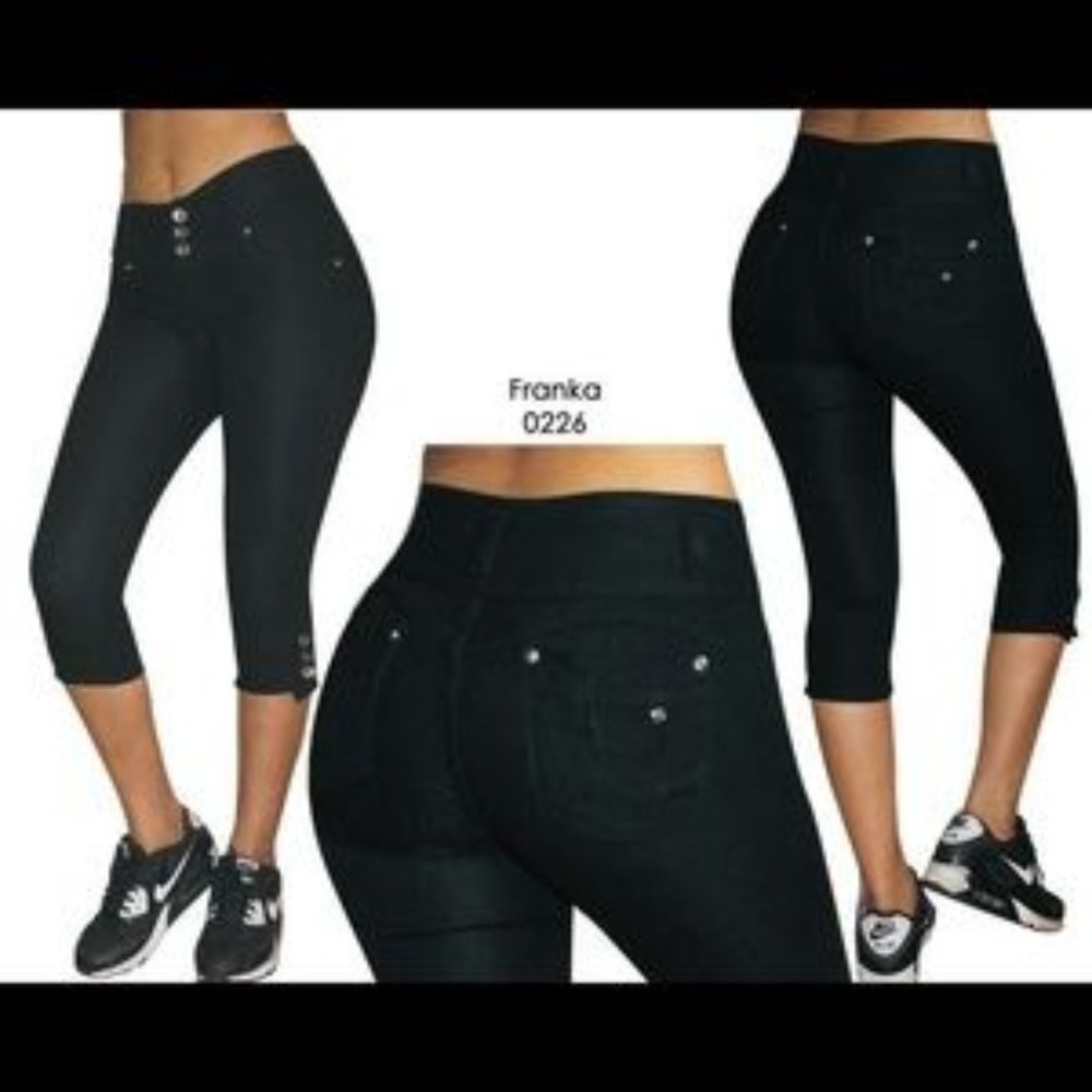 Franka Jeans butt lift colombian capri